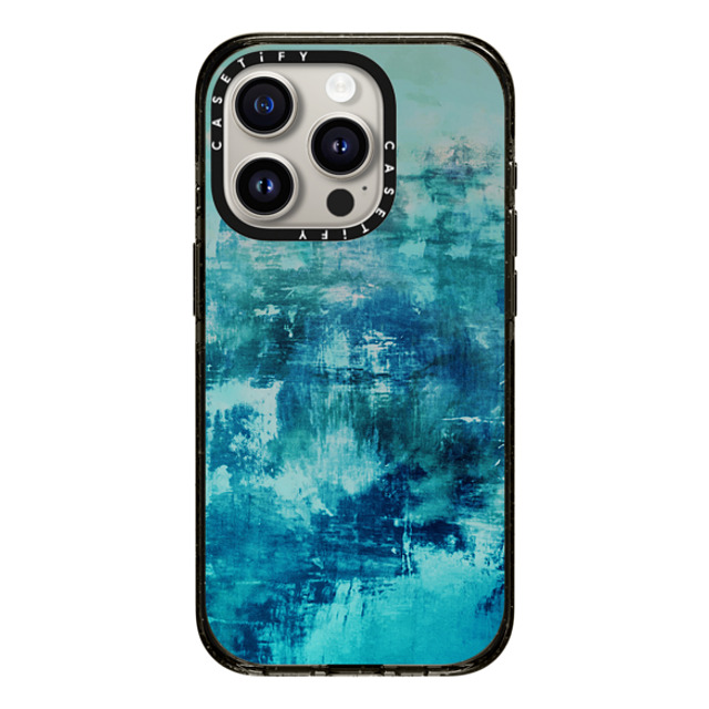 Ebi Emporium x CASETiFY iPhone 15 Pro ケース ブラック インパクトケース MagSafe対応 OFF THE GRID 4 Cool Coastal Summer Whimsical Turquoise Teal Aqua Abstract Watercolor Acrylic Fine Art Painting Nautical Beach Ocean Swirls Modern Design Mother's Day Ebi Emporium x CASETiFY iPhone 15 Pro ケース ブラック インパクトケース MagSafe対応 OFF THE GRID 4 Cool Coastal Summer Whimsical Turquoise Teal Aqua Abstract Watercolor Acrylic Fine Art Painting Nautical Beach Ocean Swirls Modern Design Mother's Day