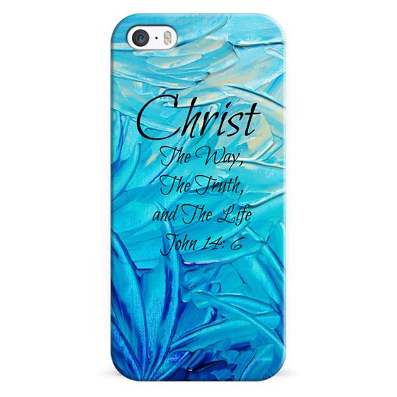 Christ Truth Way Life Colorful Fine Art Christian Typography Casetify