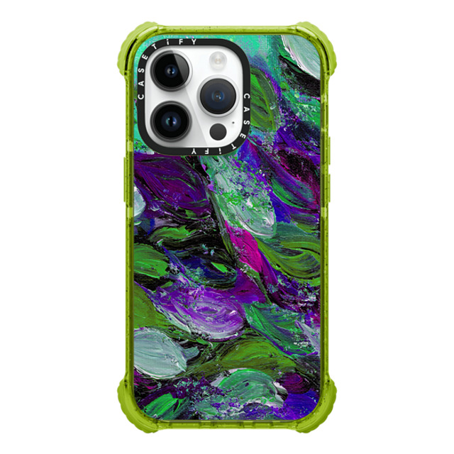 Ebi Emporium x CASETiFY iPhone 14 Pro ケース Kiwi ウルトラインパクトケース BLOOMING BEAUTIFUL 1 Colorful Mint Seafoam Green Floral Garden Leaves Textural Abstract Acrylic Painting Nature Fine Art Design Whimsical Bold Flowers Back to School Ebi Emporium x CASETiFY iPhone 14 Pro ケース Kiwi ウルトラインパクトケース BLOOMING BEAUTIFUL 1 Colorful Mint Seafoam Green Floral Garden Leaves Textural Abstract Acrylic Painting Nature Fine Art Design Whimsical Bold Flowers Back to School