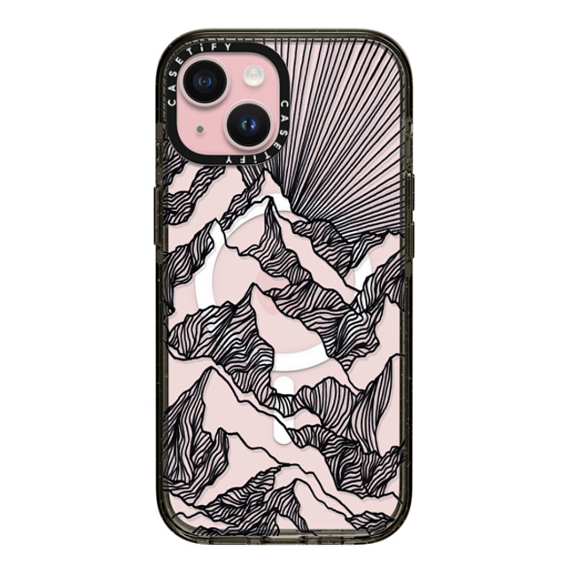 Ebi Emporium x CASETiFY iPhone 15 Case Nature,Line Art Black Impact Case MagSafe Compatible AIM HIGH 1, MOUNTAINS B & W MINIMALIST NATURE ILLUSTRATION Mother's Day Ebi Emporium x CASETiFY iPhone 15 Case Nature,Line Art Black Impact Case MagSafe Compatible AIM HIGH 1, MOUNTAINS B & W MINIMALIST NATURE ILLUSTRATION Mother's Day