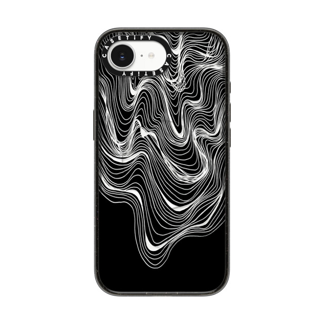 Ebi Emporium x CASETiFY iPhone 16e Case Geometric,Line Art Black Impact Case MagSafe Compatible WOBBLE 2, BLACK & WHITE MINIMALIST OCEAN WAVES LINEAR ILLUSTRATION Father's Day Ebi Emporium x CASETiFY iPhone 16e Case Geometric,Line Art Black Impact Case MagSafe Compatible WOBBLE 2, BLACK & WHITE MINIMALIST OCEAN WAVES LINEAR ILLUSTRATION Father's Day