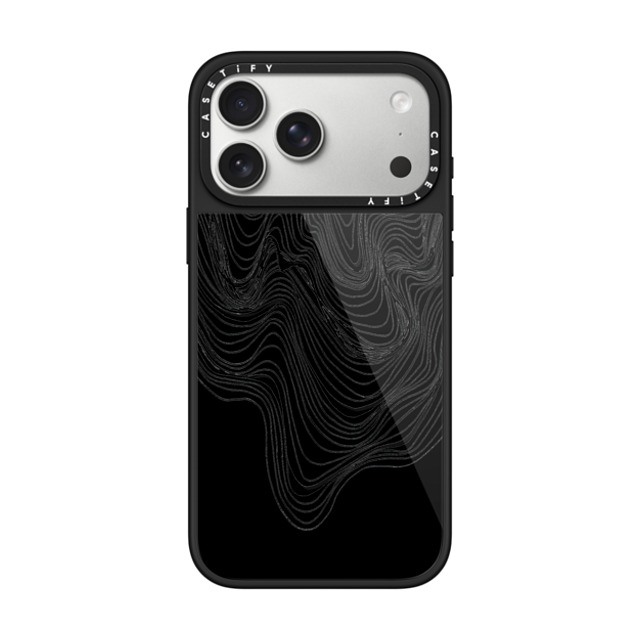 Ebi Emporium x CASETiFY iPhone 17 Pro Max Case Geometric,Line Art Black O[YP[X MagSafeΉ WOBBLE 2, BLACK & WHITE MINIMALIST OCE