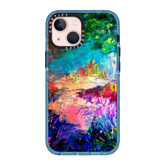 Ebi Emporium x CASETiFY iPhone 13 Mini Case Nature,Fine Art ベイビーブルー Impact Case MagSafe Compatible WELCOME TO UTOPIA - Colorful Magical Forest Abstract Trees Floral Nature Galaxy Flowers Rainbow Bold Whimsical Fairy Land Painting Mother's Day Ebi Emporium x CASETiFY iPhone 13 Mini Case Nature,Fine Art ベイビーブルー Impact Case MagSafe Compatible WELCOME TO UTOPIA - Colorful Magical Forest Abstract Trees Floral Nature Galaxy Flowers Rainbow Bold Whimsical Fairy Land Painting Mother's Day