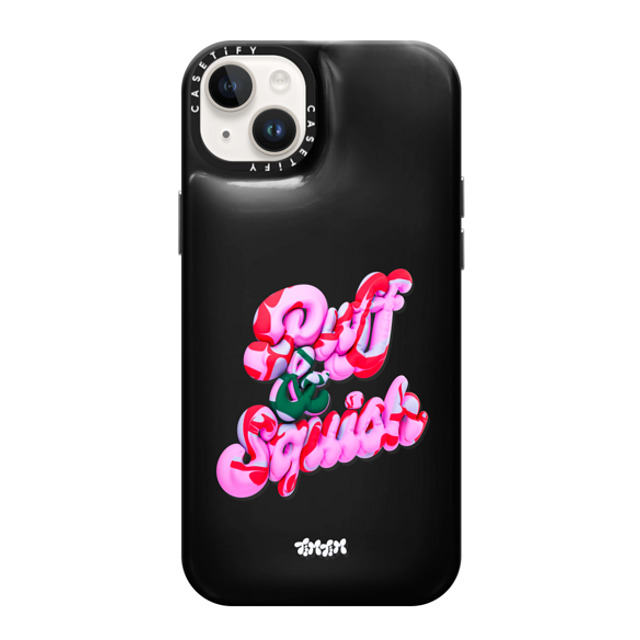 Timea Balo x CASETiFY iPhone 14 Plus ケース Phantom Black ピローケース Puff by TimTim Father's Day Timea Balo x CASETiFY iPhone 14 Plus ケース Phantom Black ピローケース Puff by TimTim Father's Day