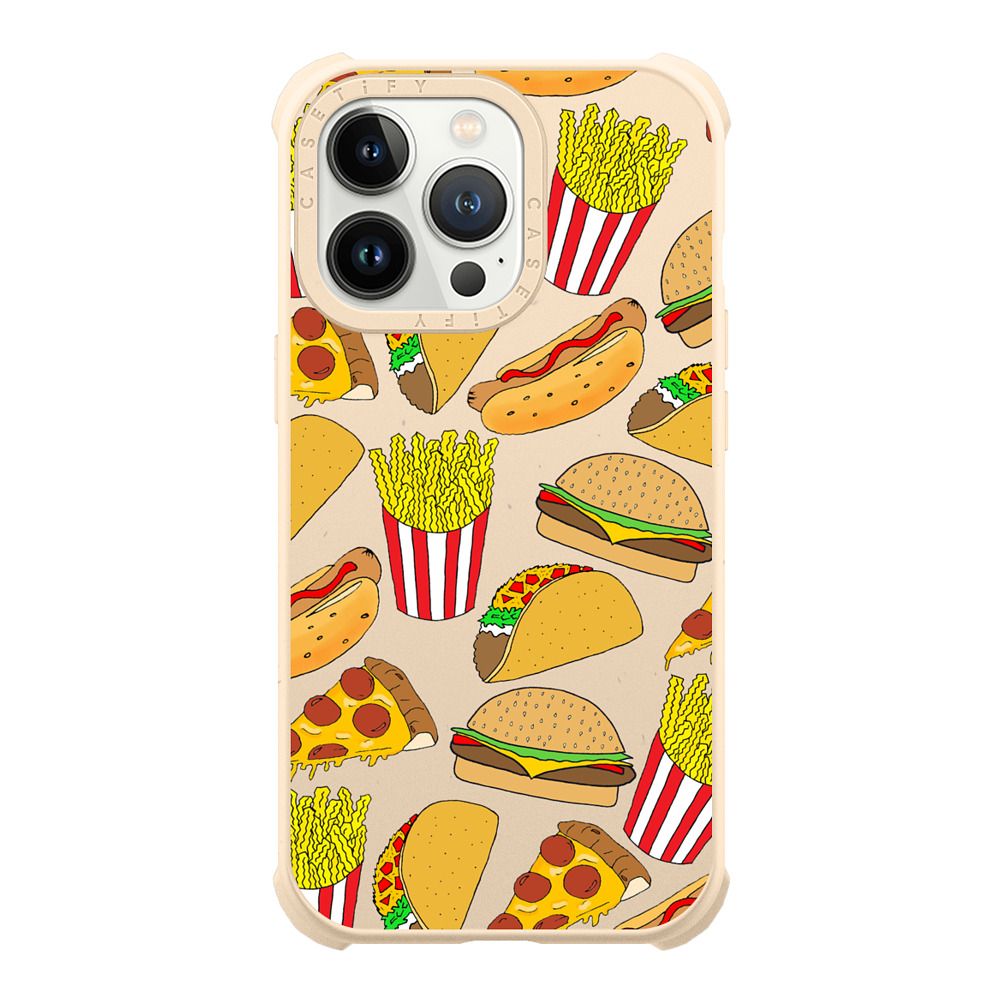 Ultra Compostable iPhone 13 Pro Case - Fast Food