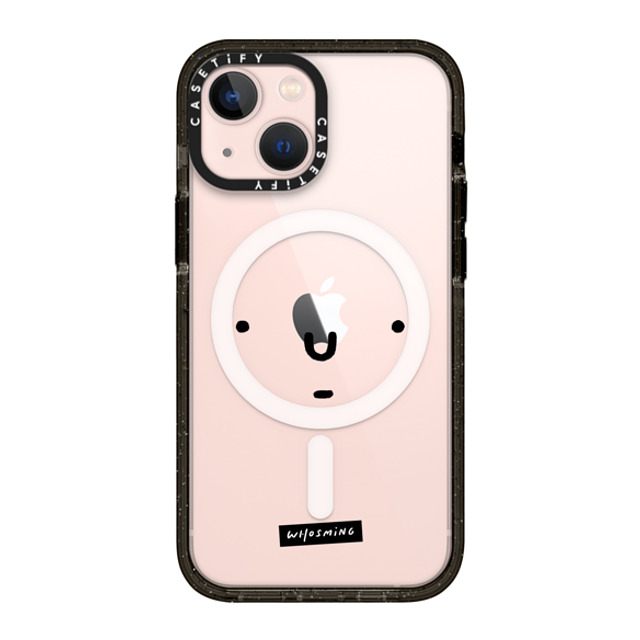 WHOSMiNG x CASETiFY iPhone 13 Mini Case Line Art,Minimalism Black Impact Case MagSafe Compatible WHOSMiNG - FACE Mother's Day WHOSMiNG x CASETiFY iPhone 13 Mini Case Line Art,Minimalism Black Impact Case MagSafe Compatible WHOSMiNG - FACE Mother's Day