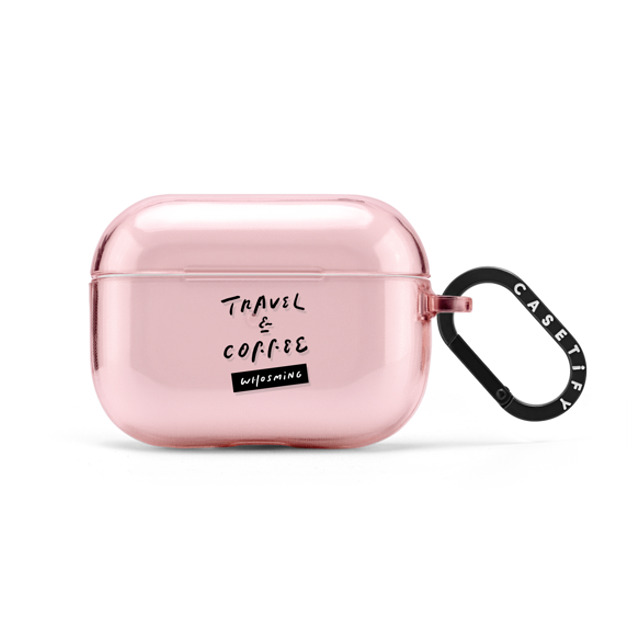 WHOSMiNG x CASETiFY AirPods Pro Line Art,Minimalism ピンク コンパクト ケース WHOSMiNG - TRAVEL & COFFEE Father's Day WHOSMiNG x CASETiFY AirPods Pro Line Art,Minimalism ピンク コンパクト ケース WHOSMiNG - TRAVEL & COFFEE Father's Day