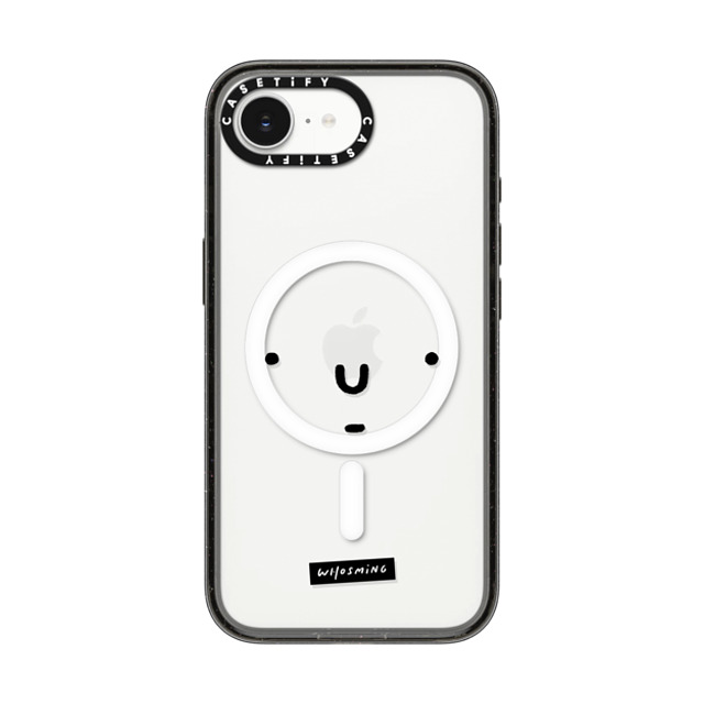 WHOSMiNG x CASETiFY iPhone 16e Case Line Art,Minimalism Black Impact Case MagSafe Compatible WHOSMiNG - FACE Father's Day WHOSMiNG x CASETiFY iPhone 16e Case Line Art,Minimalism Black Impact Case MagSafe Compatible WHOSMiNG - FACE Father's Day