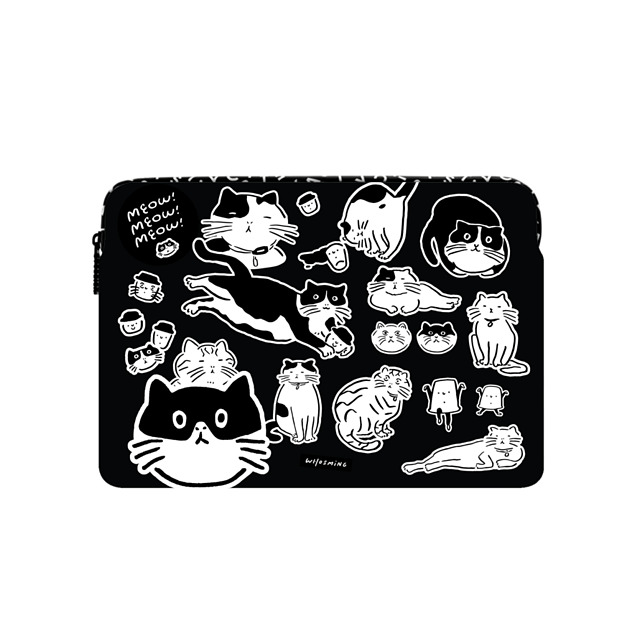 WHOSMiNG x CASETiFY Laptop Sleeve - Large (16-inch) マルチカラー MacBook スリーブ MEOW! MEOW! MEOW!