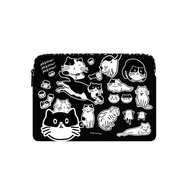 WHOSMiNG x CASETiFY Laptop Sleeve - Small (13-inch) マルチカラー MacBook スリーブ MEOW! MEOW! MEOW!