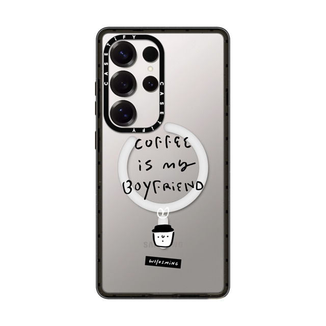WHOSMiNG x CASETiFY Galaxy S25 Ultra ケース Chrome,Line Art ブラック マグネット式 インパクトケース WHOSMiNG - MY BF Back to School WHOSMiNG x CASETiFY Galaxy S25 Ultra ケース Chrome,Line Art ブラック マグネット式 インパクトケース WHOSMiNG - MY BF Back to School