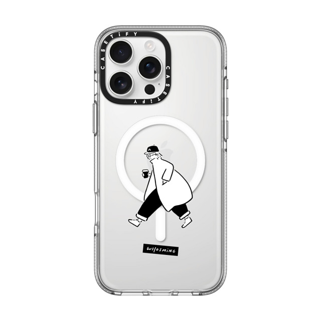 WHOSMiNG x CASETiFY iPhone 16 Pro Max ケース クリア クリア ケース MagSafe対応 WHOSMiNG - TRAVELER