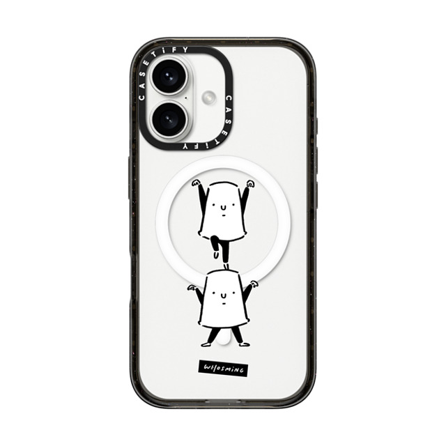 WHOSMiNG x CASETiFY iPhone 16 Case Line Art,Minimalism Black Impact Case MagSafe Compatible WHOSMiNG - OH YEAH Father's Day WHOSMiNG x CASETiFY iPhone 16 Case Line Art,Minimalism Black Impact Case MagSafe Compatible WHOSMiNG - OH YEAH Father's Day