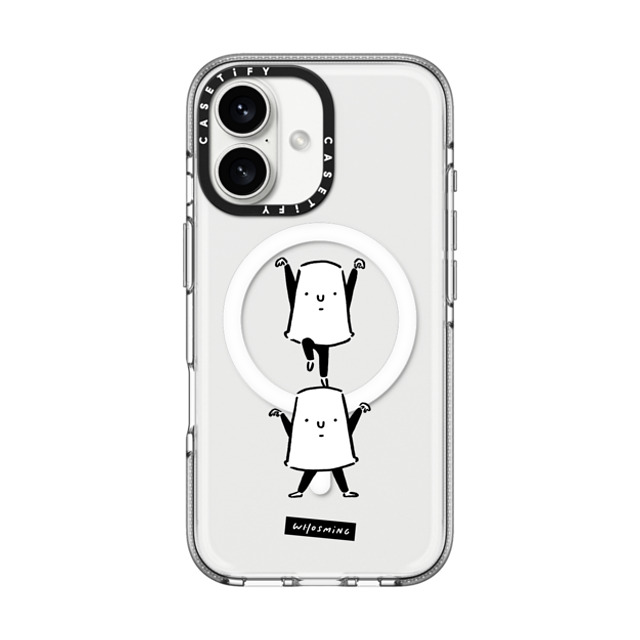 WHOSMiNG x CASETiFY iPhone 16 Case Line Art,Minimalism クリア クリア ケース MagSafe対応 WHOSMiNG - OH YEAH Father's Day WHOSMiNG x CASETiFY iPhone 16 Case Line Art,Minimalism クリア クリア ケース MagSafe対応 WHOSMiNG - OH YEAH Father's Day