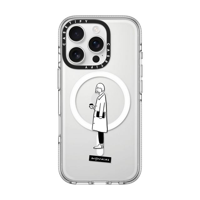 WHOSMiNG x CASETiFY iPhone 16 Pro Case Line Art,Minimalism クリア クリア ケース MagSafe対応 WHOSMiNG - DAILY Back to School WHOSMiNG x CASETiFY iPhone 16 Pro Case Line Art,Minimalism クリア クリア ケース MagSafe対応 WHOSMiNG - DAILY Back to School