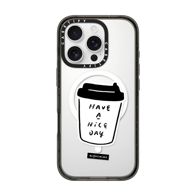 WHOSMiNG x CASETiFY iPhone 16 Pro Case Line Art,Minimalism Black Impact Case MagSafe Compatible WHOSMiNG - NICE DAY Back to School WHOSMiNG x CASETiFY iPhone 16 Pro Case Line Art,Minimalism Black Impact Case MagSafe Compatible WHOSMiNG - NICE DAY Back to School