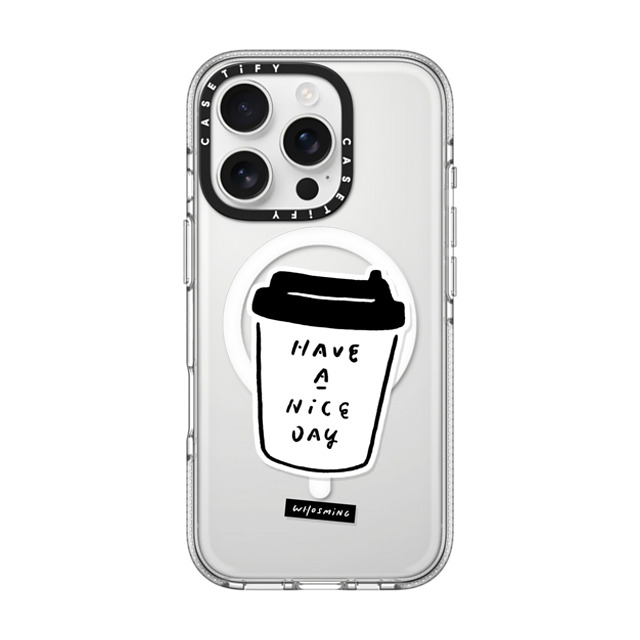 WHOSMiNG x CASETiFY iPhone 16 Pro Case Line Art,Minimalism クリア クリア ケース MagSafe対応 WHOSMiNG - NICE DAY Back to School WHOSMiNG x CASETiFY iPhone 16 Pro Case Line Art,Minimalism クリア クリア ケース MagSafe対応 WHOSMiNG - NICE DAY Back to School