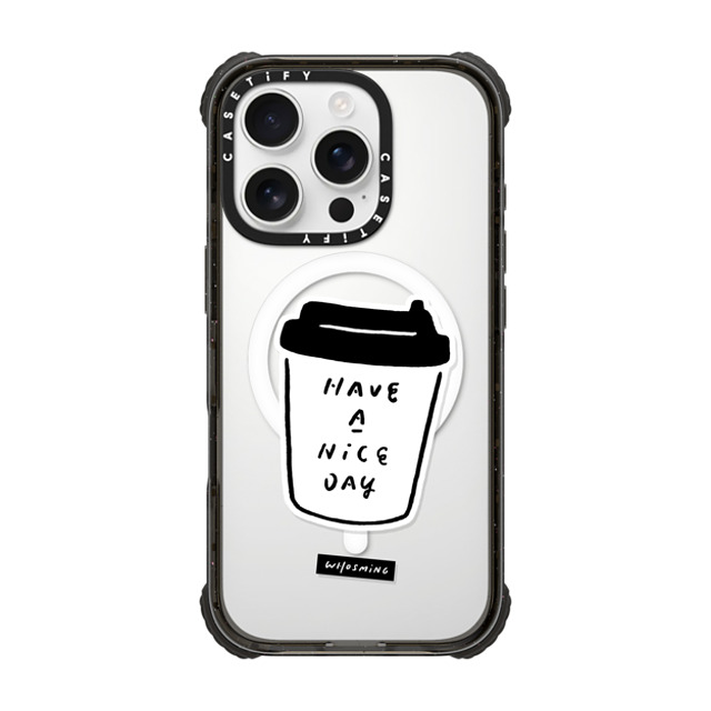 WHOSMiNG x CASETiFY iPhone 16 Pro Case Line Art,Minimalism Black ウルトラ インパクトケース MagSafe 対応 WHOSMiNG - NICE DAY Father's Day WHOSMiNG x CASETiFY iPhone 16 Pro Case Line Art,Minimalism Black ウルトラ インパクトケース MagSafe 対応 WHOSMiNG - NICE DAY Father's Day