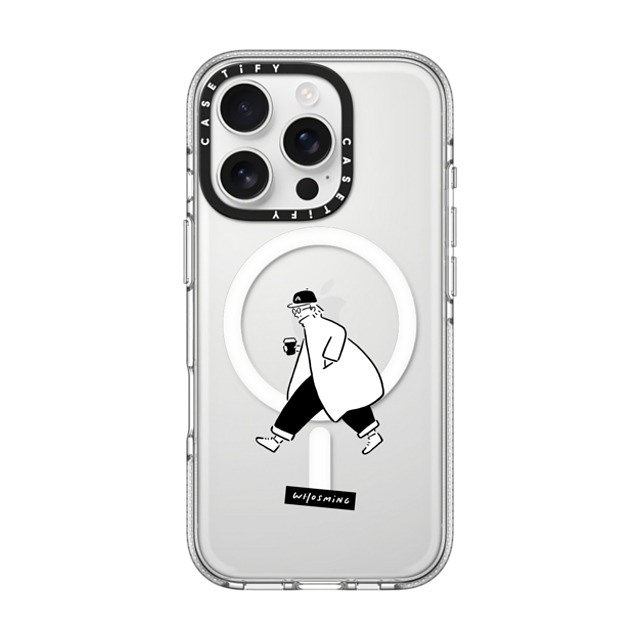 WHOSMiNG x CASETiFY iPhone 16 Pro ケース クリア クリア ケース MagSafe対応 WHOSMiNG - TRAVELER