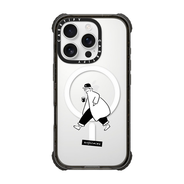 WHOSMiNG x CASETiFY iPhone 16 Pro Case Black ウルトラ インパクトケース MagSafe 対応 WHOSMiNG - TRAVELER WHOSMiNG x CASETiFY iPhone 16 Pro Case Black ウルトラ インパクトケース MagSafe 対応 WHOSMiNG - TRAVELER