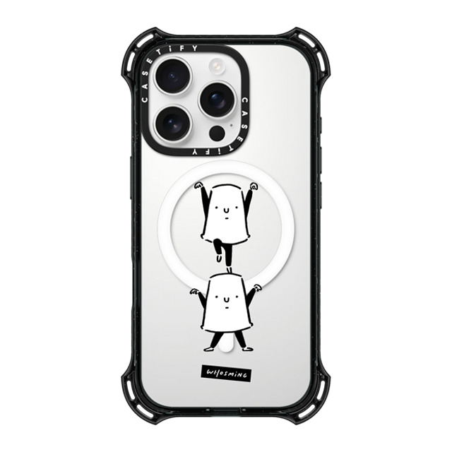 WHOSMiNG x CASETiFY iPhone 16 Pro Case Black バウンスケース WHOSMiNG - OH YEAH WHOSMiNG x CASETiFY iPhone 16 Pro Case Black バウンスケース WHOSMiNG - OH YEAH