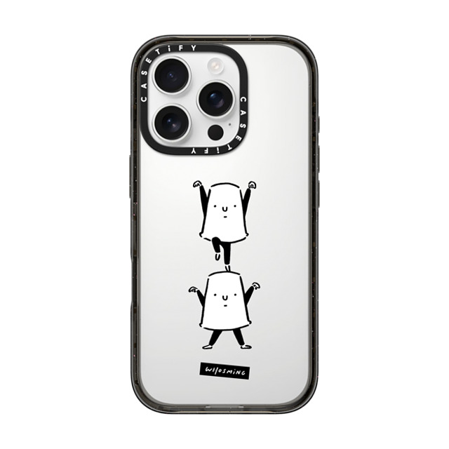 WHOSMiNG x CASETiFY iPhone 16 Pro ケース Line Art,Minimalism ブラック インパクトケース WHOSMiNG - OH YEAH Back to School WHOSMiNG x CASETiFY iPhone 16 Pro ケース Line Art,Minimalism ブラック インパクトケース WHOSMiNG - OH YEAH Back to School