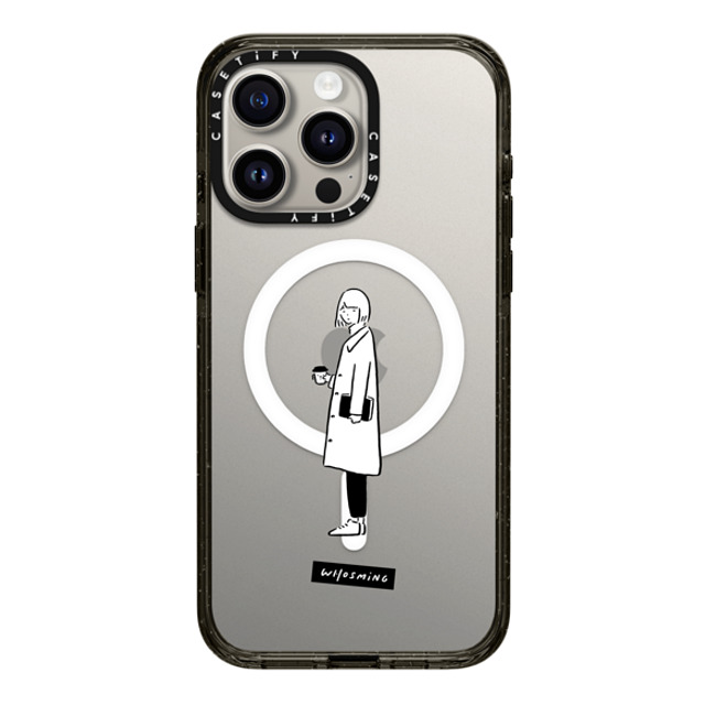 WHOSMiNG x CASETiFY iPhone 15 Pro Max Case Line Art,Minimalism Black Impact Case MagSafe Compatible WHOSMiNG - DAILY Back to School WHOSMiNG x CASETiFY iPhone 15 Pro Max Case Line Art,Minimalism Black Impact Case MagSafe Compatible WHOSMiNG - DAILY Back to School