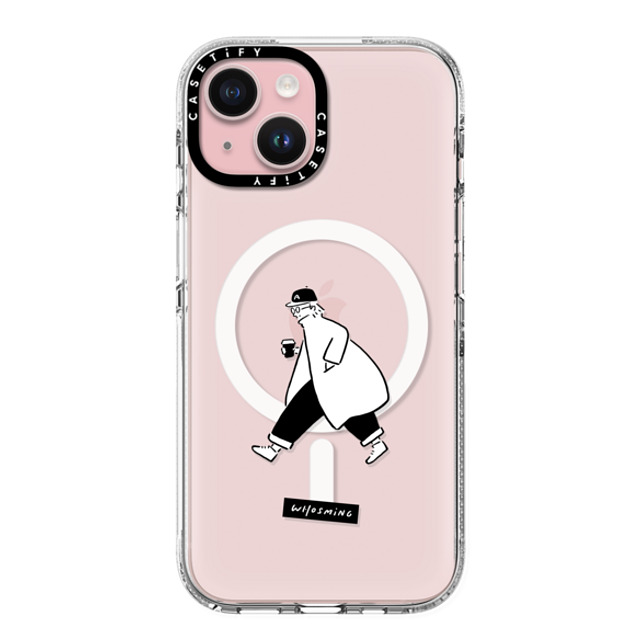 WHOSMiNG x CASETiFY iPhone 15 ケース クリア クリア ケース MagSafe対応 WHOSMiNG - TRAVELER