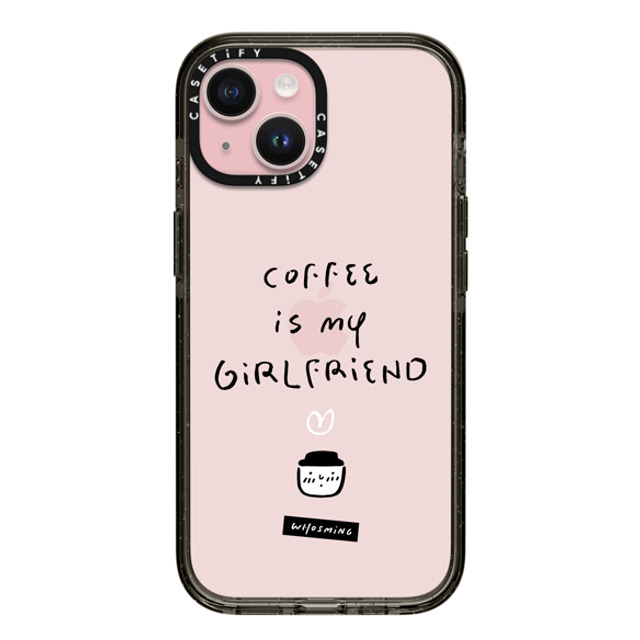 WHOSMiNG x CASETiFY iPhone 15 Case Quote,Line Art Black インパクトケース WHOSMiNG - MY GF Mother's Day WHOSMiNG x CASETiFY iPhone 15 Case Quote,Line Art Black インパクトケース WHOSMiNG - MY GF Mother's Day