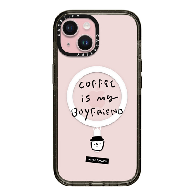 WHOSMiNG x CASETiFY iPhone 15 ケース Chrome,Line Art ブラック インパクトケース MagSafe対応 WHOSMiNG - MY BF Back to School WHOSMiNG x CASETiFY iPhone 15 ケース Chrome,Line Art ブラック インパクトケース MagSafe対応 WHOSMiNG - MY BF Back to School