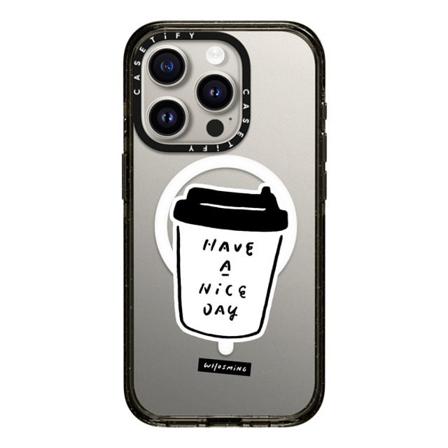 WHOSMiNG x CASETiFY iPhone 15 Pro Case Line Art,Minimalism Black Impact Case MagSafe Compatible WHOSMiNG - NICE DAY Mother's Day WHOSMiNG x CASETiFY iPhone 15 Pro Case Line Art,Minimalism Black Impact Case MagSafe Compatible WHOSMiNG - NICE DAY Mother's Day