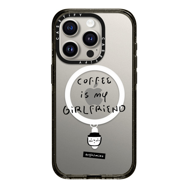 WHOSMiNG x CASETiFY iPhone 15 Pro Case Quote,Line Art Black Impact Case MagSafe Compatible WHOSMiNG - MY GF Mother's Day WHOSMiNG x CASETiFY iPhone 15 Pro Case Quote,Line Art Black Impact Case MagSafe Compatible WHOSMiNG - MY GF Mother's Day