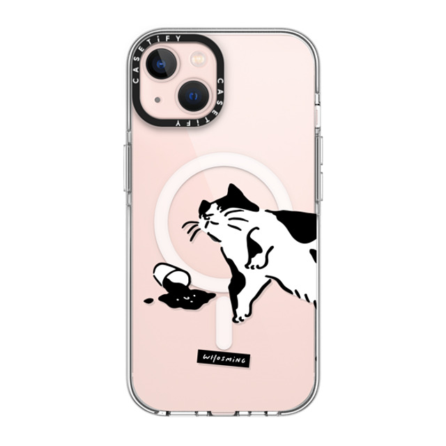 WHOSMiNG x CASETiFY iPhone 13 ケース クリア クリア ケース MagSafe対応 WHOSMiNG - WHAT