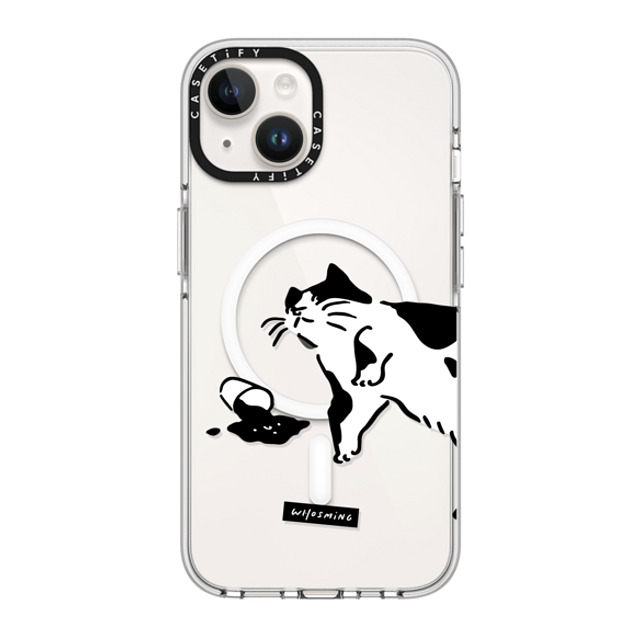 WHOSMiNG x CASETiFY iPhone 14 ケース クリア クリア ケース MagSafe対応 WHOSMiNG - WHAT