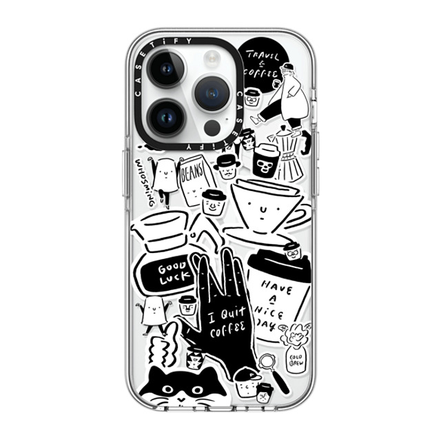 WHOSMiNG x CASETiFY iPhone 14 Pro ケース クリア クリア ケース MagSafe対応 WHOSMiNG - STICKERS