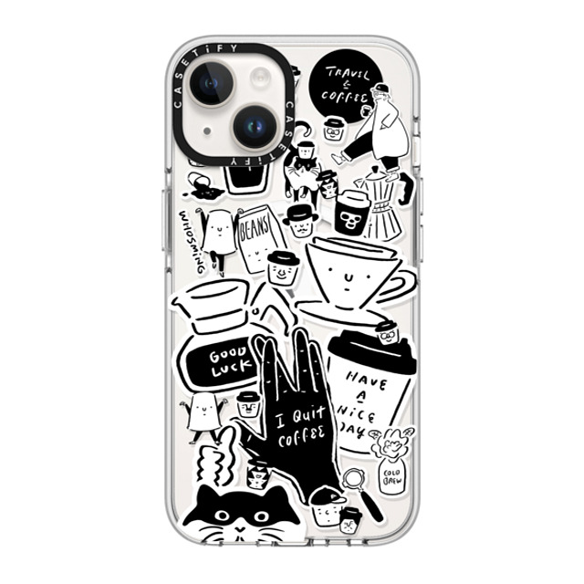 WHOSMiNG x CASETiFY iPhone 14 ケース クリア クリア ケース MagSafe対応 WHOSMiNG - STICKERS