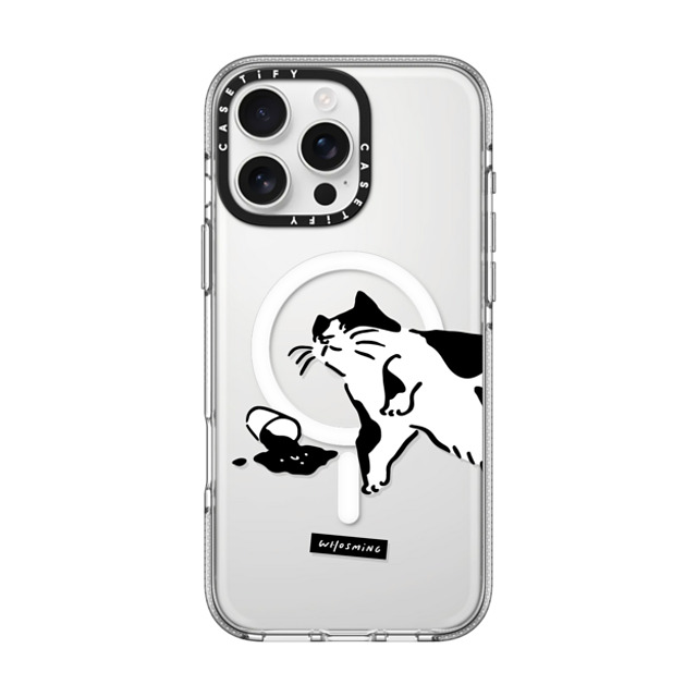 WHOSMiNG x CASETiFY iPhone 16 Pro Max ケース クリア クリア ケース MagSafe対応 WHOSMiNG - WHAT