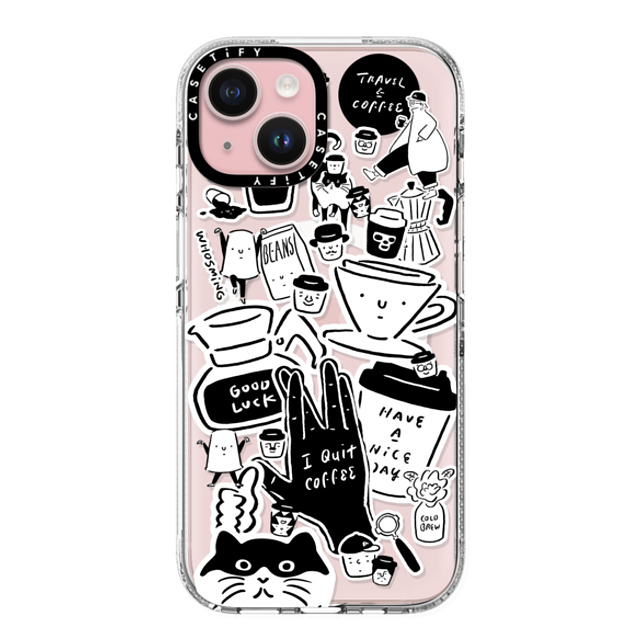 WHOSMiNG x CASETiFY iPhone 15 ケース クリア クリア ケース MagSafe対応 WHOSMiNG - STICKERS