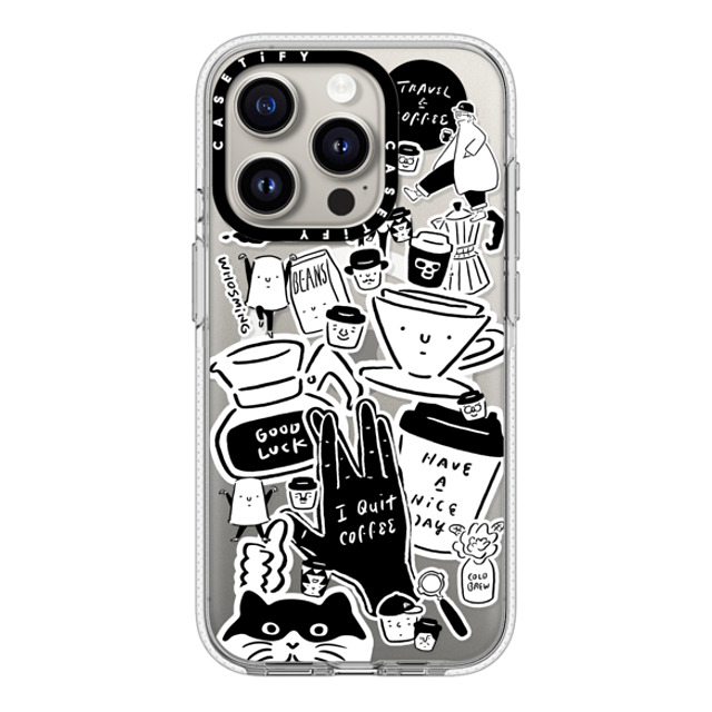 WHOSMiNG x CASETiFY iPhone 15 Pro ケース クリア クリア ケース MagSafe対応 WHOSMiNG - STICKERS