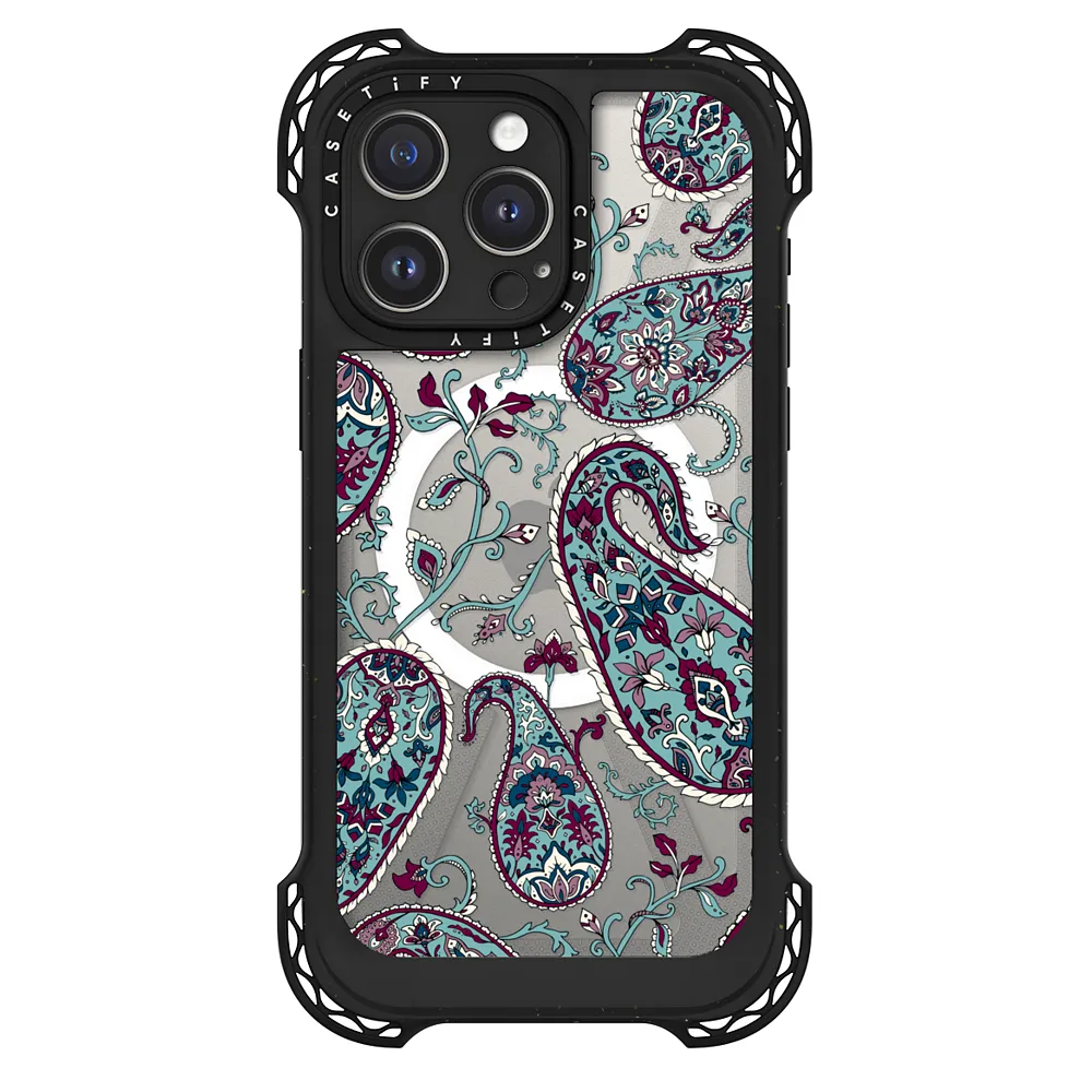 Virginia Cavaliers iPhone Paisley Design Clear Case