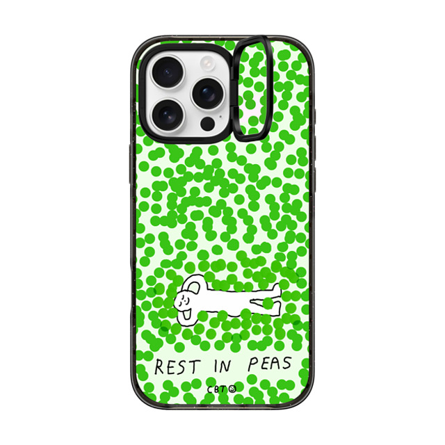 Constant Bagel Therapy x CASETiFY iPhone 16 Pro Max Case Food,Minimalism Black インパクトリングスタンドケース MagSafe対応 rest in peas Father's Day Constant Bagel Therapy x CASETiFY iPhone 16 Pro Max Case Food,Minimalism Black インパクトリングスタンドケース MagSafe対応 rest in peas Father's Day