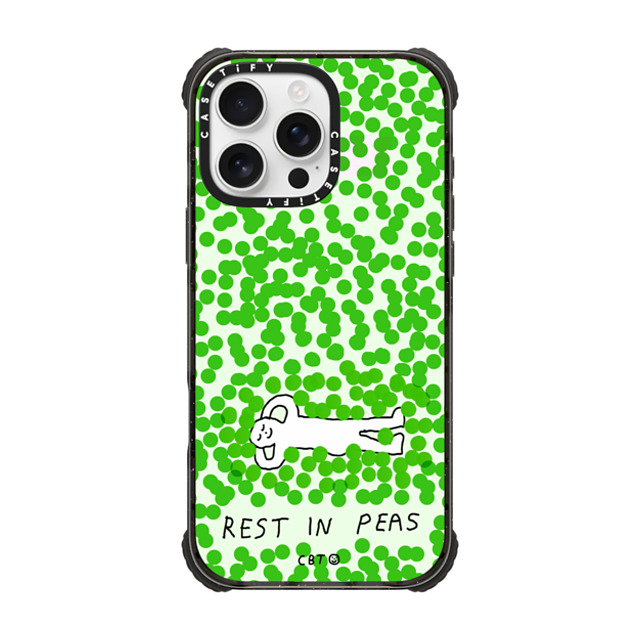 Constant Bagel Therapy x CASETiFY iPhone 16 Pro Max Case Food,Minimalism Black ウルトラ インパクトケース MagSafe 対応 rest in peas Father's Day Constant Bagel Therapy x CASETiFY iPhone 16 Pro Max Case Food,Minimalism Black ウルトラ インパクトケース MagSafe 対応 rest in peas Father's Day