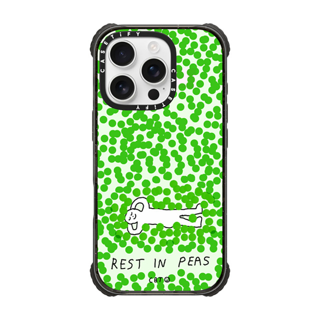Constant Bagel Therapy x CASETiFY iPhone 16 Pro Case Food,Minimalism Black ウルトラ インパクトケース MagSafe 対応 rest in peas Mother's Day Constant Bagel Therapy x CASETiFY iPhone 16 Pro Case Food,Minimalism Black ウルトラ インパクトケース MagSafe 対応 rest in peas Mother's Day