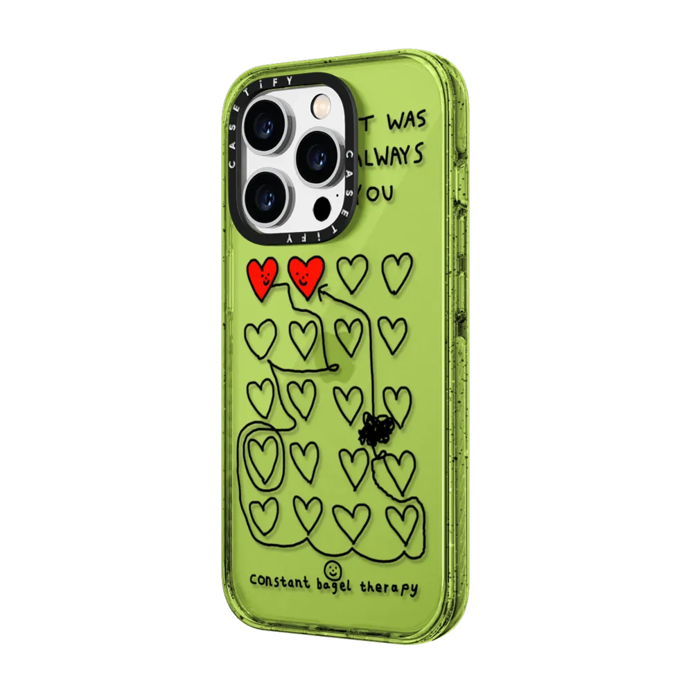 Impact iPhone 14 Pro Case - it was always you