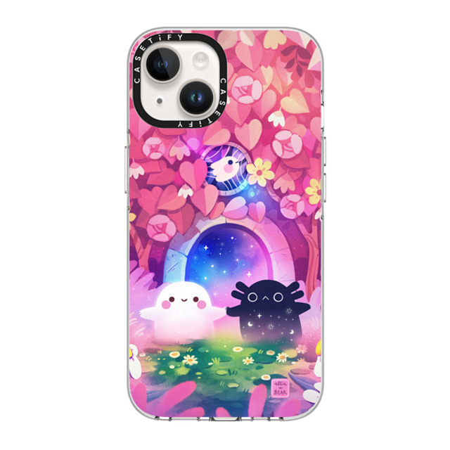 Ellievsbear x CASETiFY iPhone 14 Case Clear Clear Case MagSafe Compatible Soulmates by ellievsbear Ellievsbear x CASETiFY iPhone 14 Case Clear Clear Case MagSafe Compatible Soulmates by ellievsbear