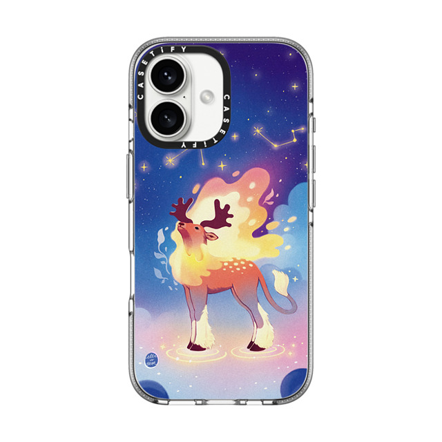 Ellievsbear x CASETiFY iPhone 16 ケース Animal,Cartoon クリア クリア ケース MagSafe対応 Kirin by ellievsbear Father's Day Ellievsbear x CASETiFY iPhone 16 ケース Animal,Cartoon クリア クリア ケース MagSafe対応 Kirin by ellievsbear Father's Day