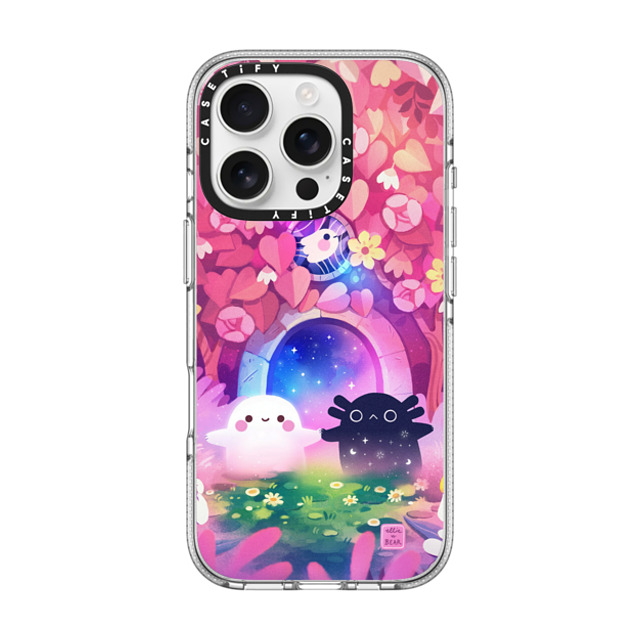 Ellievsbear x CASETiFY iPhone 16 Pro ケース クリア クリア ケース MagSafe対応 Soulmates by ellievsbear