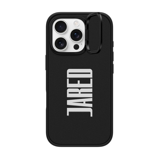 CASETiFY iPhone 16 Pro Case Matte Black インパクトリングスタンドケース MagSafe対応 Custom Case - Jared CASETiFY iPhone 16 Pro Case Matte Black インパクトリングスタンドケース MagSafe対応 Custom Case - Jared