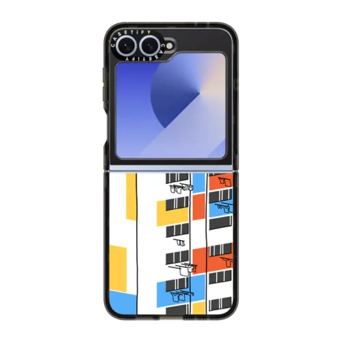 Galaxy Z Flip6 - Colour Blocks by @yimingmade