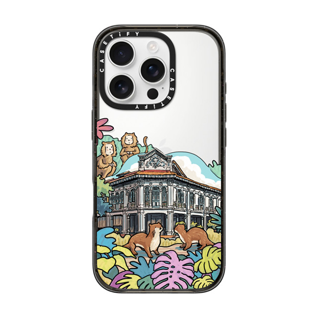 CASETiFY iPhone 16 Pro Case ブラック インパクトケース Garden City - Katong by @xinli29288 rachel cheong Mother's Day CASETiFY iPhone 16 Pro Case ブラック インパクトケース Garden City - Katong by @xinli29288 rachel cheong Mother's Day